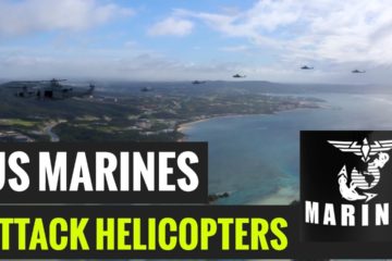 Watch US Marine Attack Helicopters Fly in Formation
