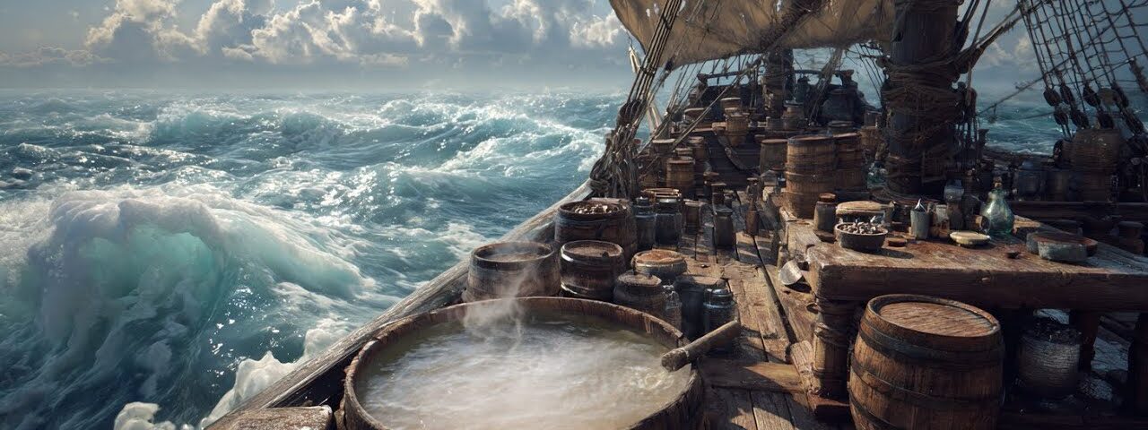 How Pirates Turned Seawater Into Drinking Water in 1700