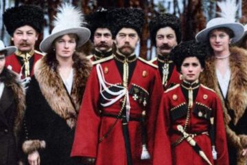 Russian Imperial Family In Color